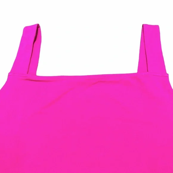 SOLD- Torrid Foxy Square Neck Pink Crop Tank Size 2X - Picture 5 of 8